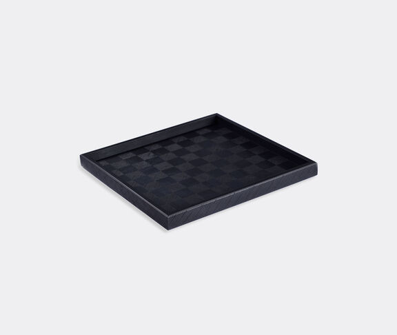 Zanat 'Kioko' serving tray and chess board maple black stain ${masterID}