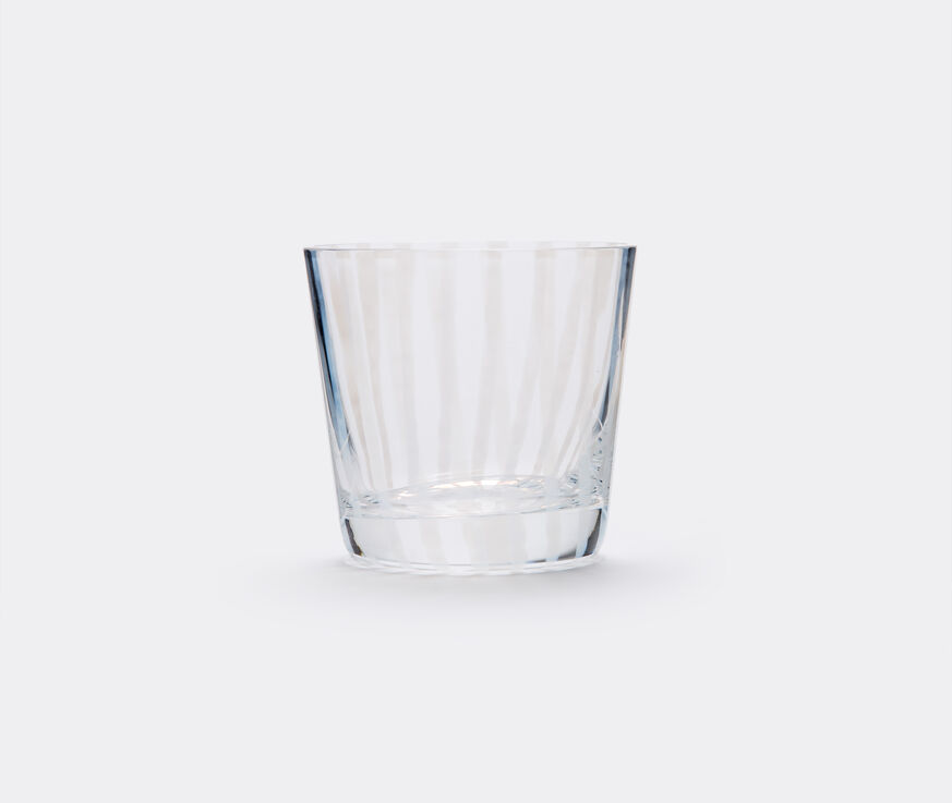 Hirota Glass 'Stripes' glass Milky white HIRO16STR699WHI