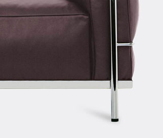 Cassina '3 Fauteuil Grand Confort' grand mod&egrave;le padded armchair, brown leather BROWN CASS21PAD510BRW
