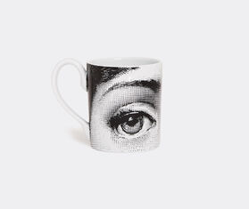 Fornasetti &#39;Occhi&#39; mug WHITE FORN23MUG167MUL