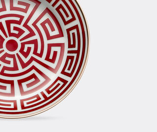 Ginori 1735 'Labirinto' tea saucer, set of two, red RED RIGI20LAB102RED