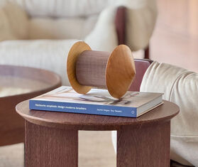 By Gabs &#39;Gira Gira Paper&#39; sculpture, brown BROWN GABS24GIR837BRW