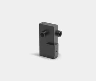 Transparent 'Brutalist' speaker, black BLACK TRAN24BRU337BLK