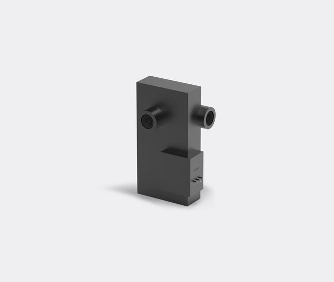 Transparent 'Brutalist' speaker, black BLACK TRAN24BRU337BLK