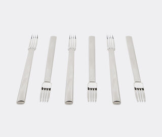 Alessi 'Rundes modell' 24-piece cutlery set SILVER ALES15RUN285SIL
