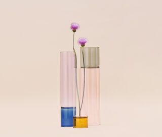 Ichendorf Milano 'Bamboo Grooved' vase, small MULTICOLOUR ICMI20BAM469MUL