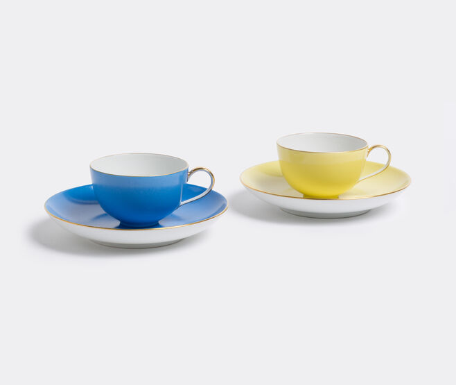 KPM Berlin 'Urbino' espresso set BLUE KPM118URB793YEL