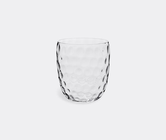 Studio David Lehmann Handblown Drinking Glass, Twist Pattern Transparent ${masterID} 2