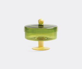 &amp;k Amsterdam &#39;Duo&#39; jar, green multicolor GREEN AMST25JAR729GRN