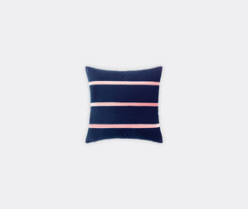 Christina Lundsteen &#39;Gemma&#39; cushion, dark blue and pale rose MULTICOLOUR CHLU25GEM842MUL