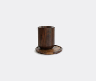 Michael Verheyden 'Busk Vase', walnut WALNUT MIVE21BUS095BRW