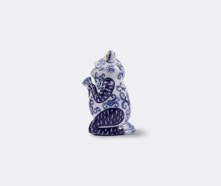 POLSPOTTEN 'Frog' piggy bank, dark blue BLUE POLS25PIG136BLU