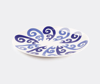 THEMIS Z 'Athenee Peacock' serving plate, blue BLUE THEM24ATH900BLU