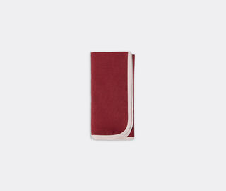 La DoubleJ 'Rainbow Vino' large napkin, set of two RED LADJ22LAR892RED
