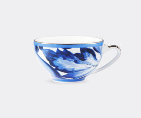Dolce&amp;Gabbana Casa 'Blu Mediterraneo' teacup and saucer MULTICOLOUR DGCA22POR962MUL