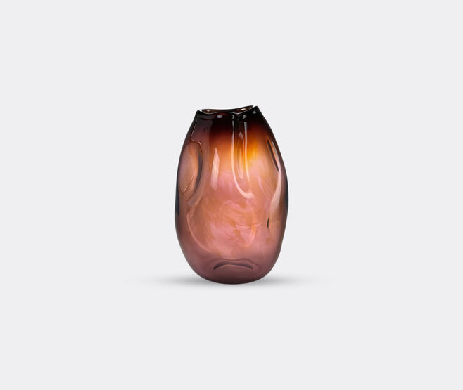 Alexa Lixfeld 'Meteorite' vase, translucent aubergine PURPLE ALEX25MET177PUR
