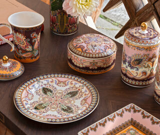 ETRO Home Interiors 'Thistle' plate, set of two, lilac LILAC ETRO26THI182LIL
