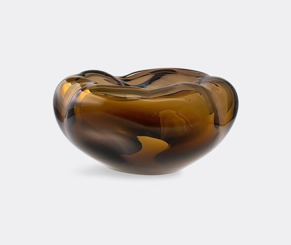 Alexa Lixfeld Glass Sculpture  - Ocean Golden Brown undefined ${masterID} 2