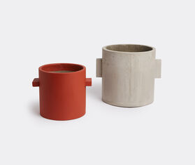 Serax Concrete round pot, grey GREY SERA19POT584GRY