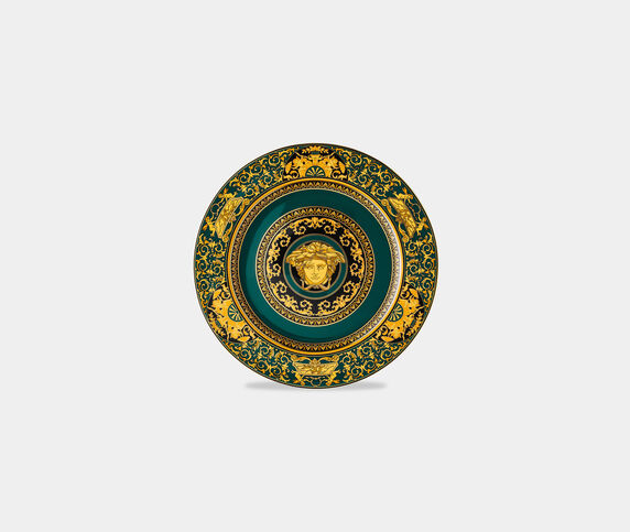 Rosenthal 'Versace Medusa' service plate, juniper  ROSE20VER678GRN