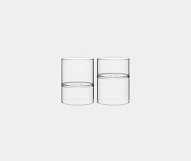 Fferrone Design 'Revolution' rocks and martini glass, set of two TRANSPARENT FFER17REV349TRA