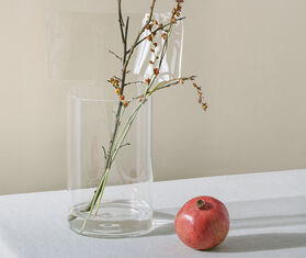 Paola C. 'Riflessi' vase, large TRANSPARENT PAOC19RIF976TRA