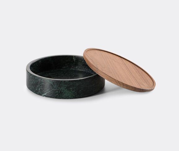 Salvatori 'Pietra L 09' medium container, Verde Guatemala GREEN SALV21PIE165GRN