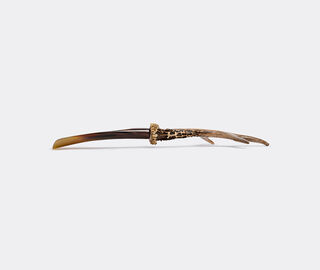 Lorenzi Milano Roe Deer antler shoehorn BROWN CEMI15SHO429BRW