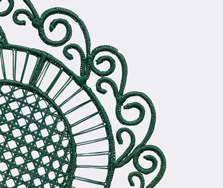 THEMIS Z 'Peacock' placemat, green, set of two GREEN THEM24PEA252GRN