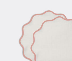 La DoubleJ &#39;Cloud&#39; tablemat, set of two, pink PINK LADJ23CLO501PIN