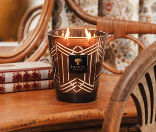 Baobab Collection 'Heritage Fontenay'  candle, medium, brown BROWN BAOB25SCE002BRW