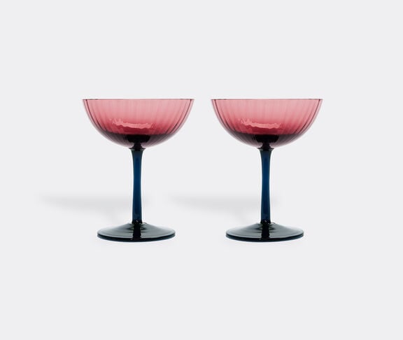La DoubleJ Champagne coupe, set of two, violet undefined ${masterID}