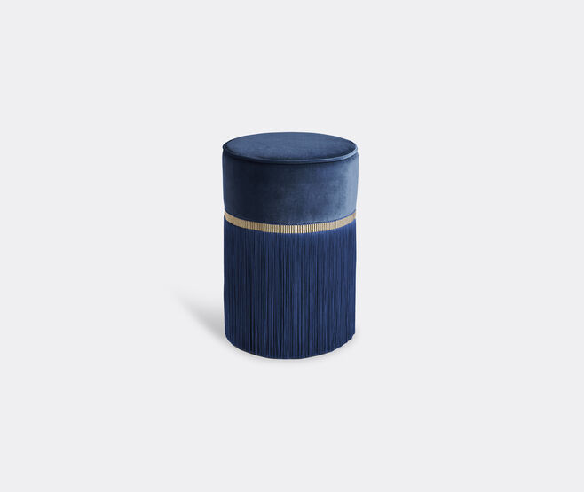 Lorenza Bozzoli Couture 'Couture' ottoman, small, blue BLUE LOBO20COU202BLU