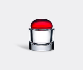 Nude 'Ecrin' lidded vessel, small, red RED NUDE20ECR654RED