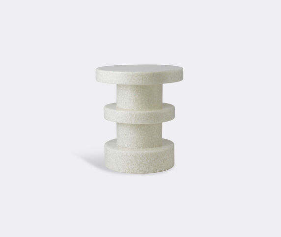 Normann Copenhagen 'Bit' stool stack, white