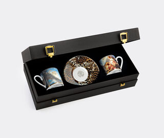 Roberto Cavalli Home 'Wild Leda' luxury coffee cup and saucer, set of two MULTICOLOUR RCHO23WIL196MUL