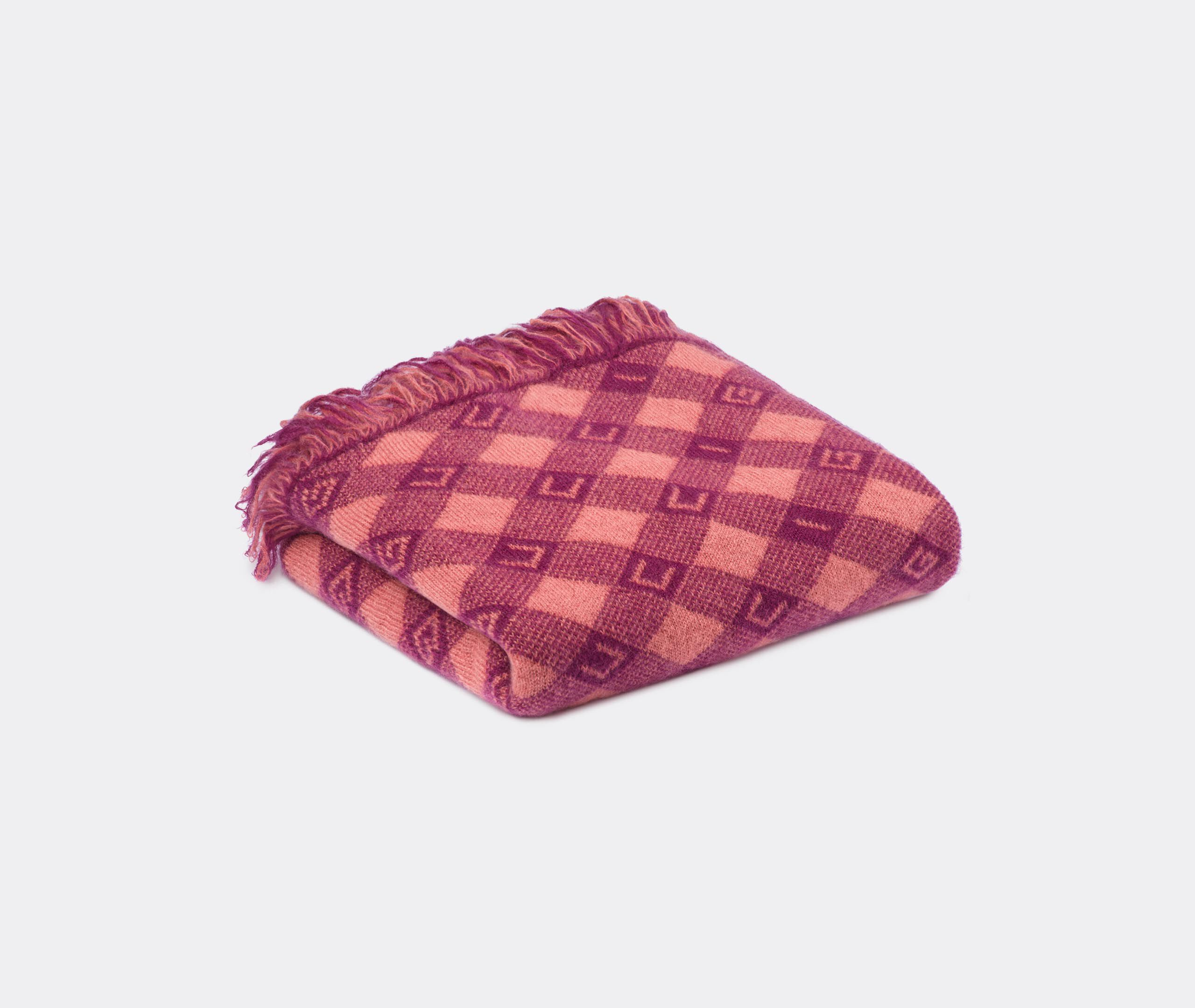 Gucci check' blanket, pink by Gucci | Blankets | FRANKBROS