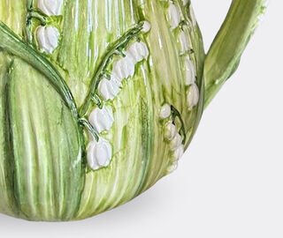Les-Ottomans 'Lily of the Valley' ceramic jug MULTICOLOUR OTTO23LIL810MUL