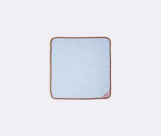 La DoubleJ 'Rainbow Sky' large napkin, set of two BLUE LADJ23LAR390LBL