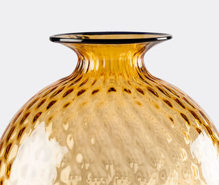 Venini 'Monofiore' rounded bottle, L, yellow AMBER VENI20MON945YEL