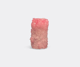Mineral Series 'Crystal' vase, small, soft pink PINK MISE25SMA215PIN