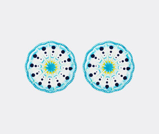 Aquazzura Casa 'Alegria' dessert plate, set of two, blue BLUE AQUA24ALE359BLU