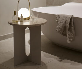 Audo Copenhagen &#39;Androgyne Side Table&#39;, ivory WHITE MENU19AND514WHI