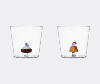 Ichendorf Milano 'Patisserie' tumbler, assorted set of six, multicolor MULTICOLOUR ICMI25PAT904MUL