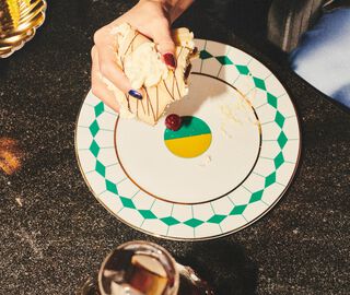 Reflections Copenhagen 'Ponta' dessert plate, set of two MULTICOLOUR REFL23PON844MUL