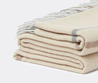 ALONPI 'Bauvin' throw, cream IVORY ALON23BAU321WHI