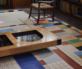 Cc-tapis &#39;Raag Runner Grid 2&#39; rug, multicolor BROWN CCTA25RAA778MUL