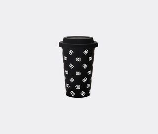 Dolce&amp;Gabbana Casa Office mug, black and white MULTICOLOUR DGCA26CER948MUL