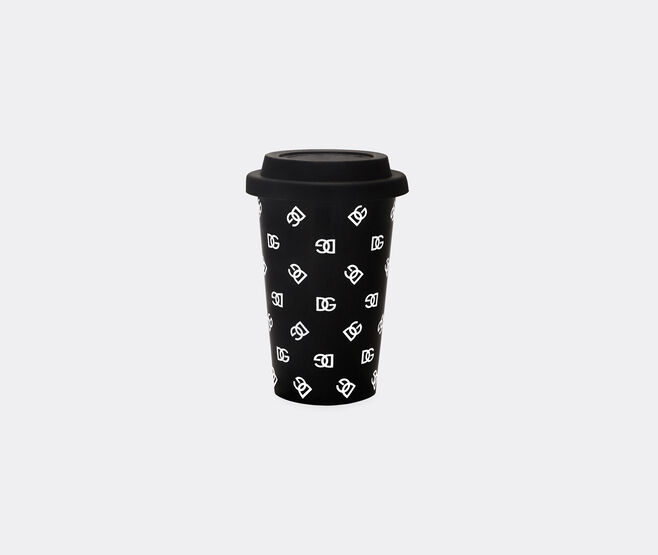 Dolce&Gabbana Casa Office mug, black and white MULTICOLOUR DGCA26CER948MUL