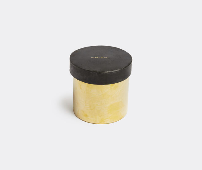 Mad et Len 'Fumiste' candle, Sang bleu BLACK MALE15BOU494BLK